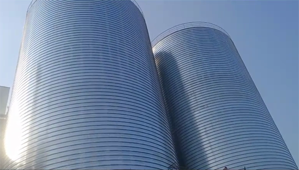 怀集2座混凝土高架卷板仓