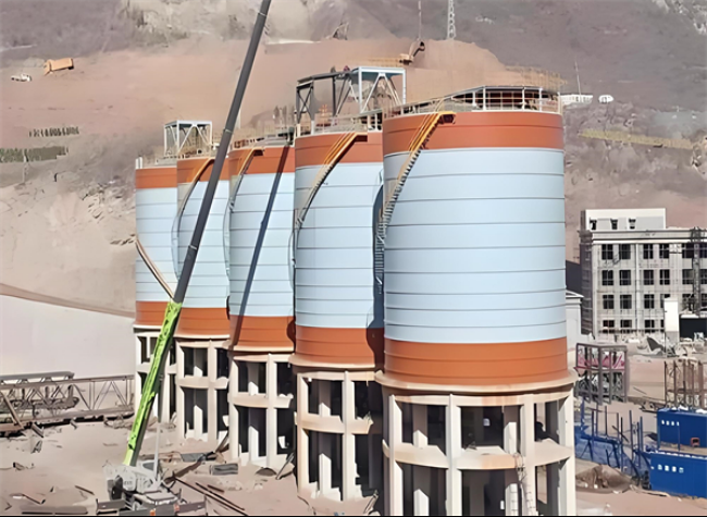 怀集高架钢板仓